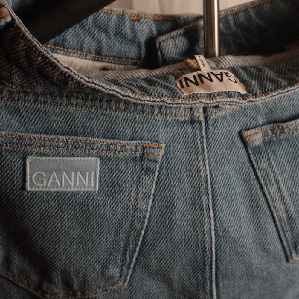 Ganni Light Blue Denim Jeans